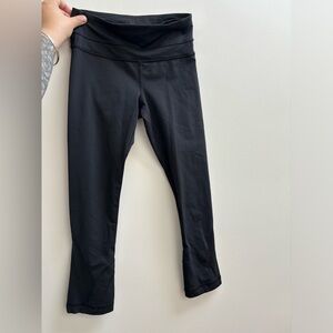 LuLuLemon cropped running tights
